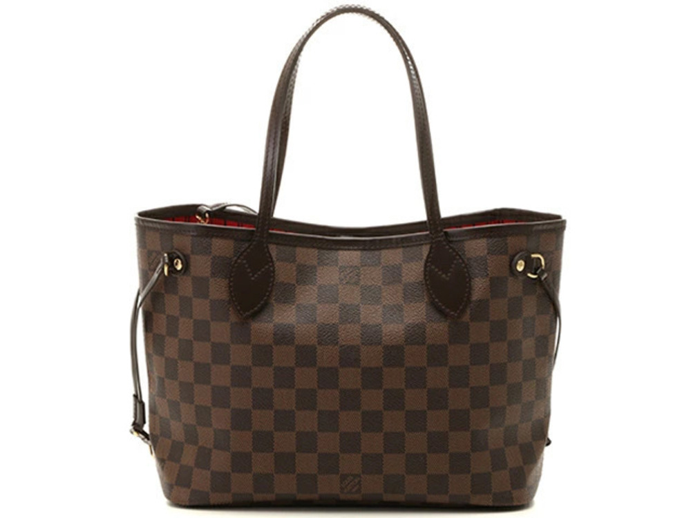 LOUIS VUITTON Neverfull Tote Bag Damier